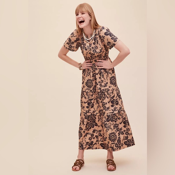 Anthropologie Somerset Floral Maxi Dress - Picture 2 of 8
